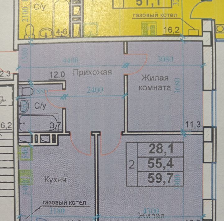 квартира г Ессентуки ул Маяковского фото 4