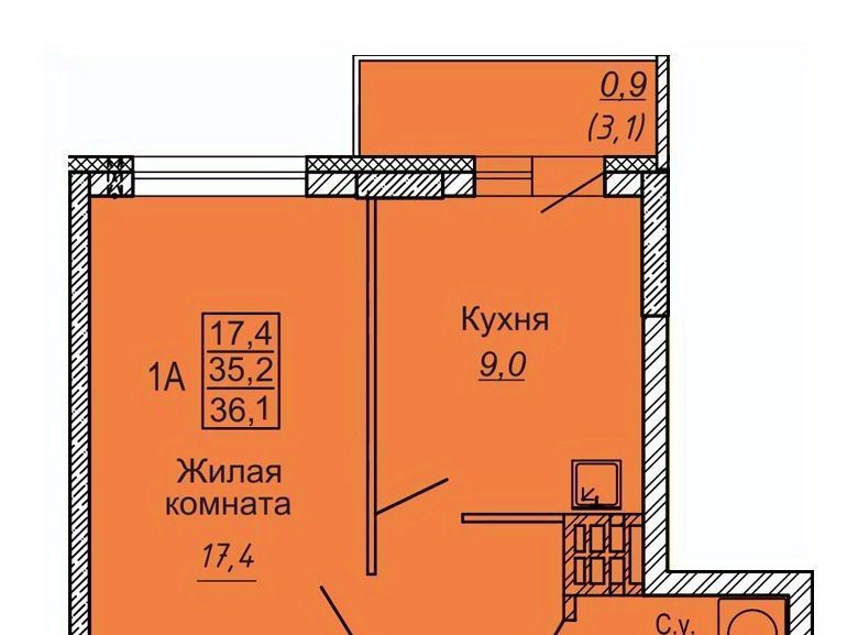 квартира г Новосибирск ул Бородина 54 Площадь Маркса фото 1