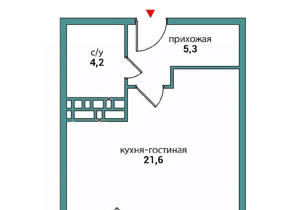 квартира г Самара Гагаринская проезд 4-й 67б фото 1