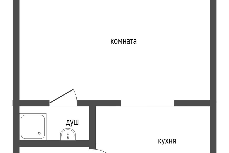 комната г Курган ул Дзержинского 33б городской округ Курган фото 9