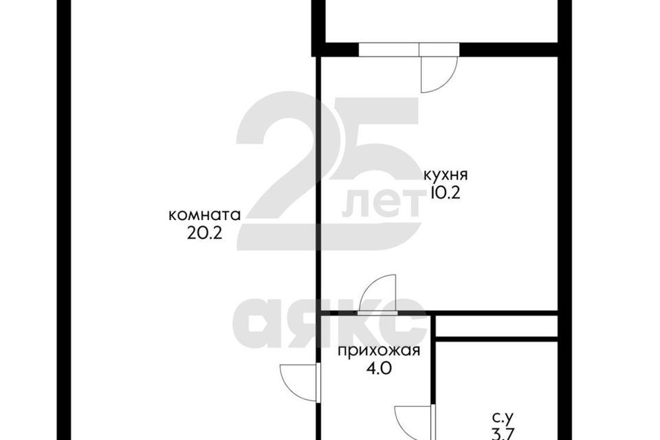 квартира г Краснодар ул им. Валерия Гассия 4/7к 2 муниципальное образование Краснодар фото 9