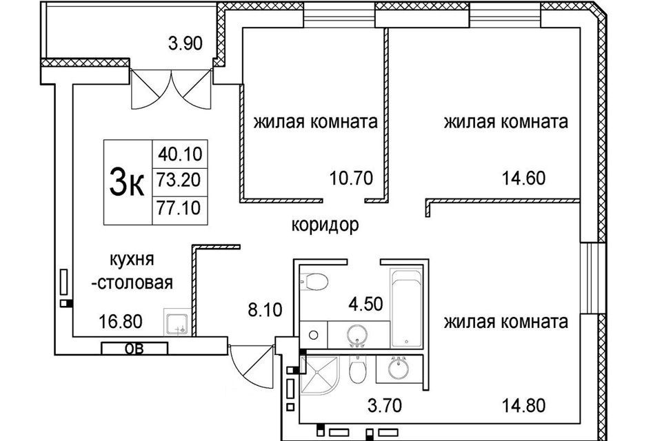 квартира г Москва ул Родниковая 2 Западный административный округ фото 1