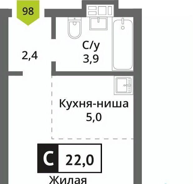 квартира г Красногорск мкр Опалиха Никольский Квартал Отрада жилой комплекс, Аникеевка фото 1