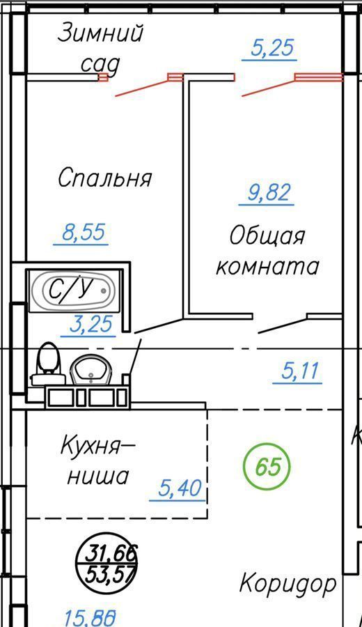 квартира г Барнаул р-н Центральный ул Песчаная 190 фото 2