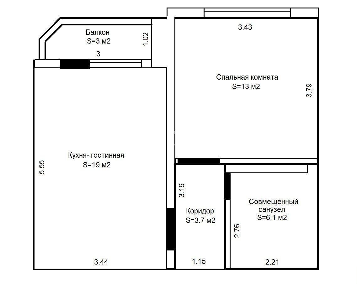 квартира г Тюмень ул Кремлевская 112к/3 фото 25