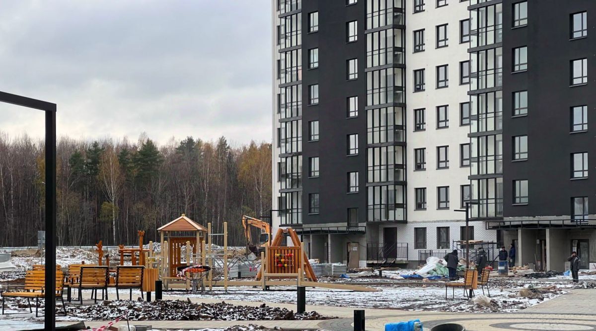 квартира р-н Ломоносовский п Аннино Новоселье городской поселок, Проспект Ветеранов, ул. Большая Балтийская, 10к 1 фото 22