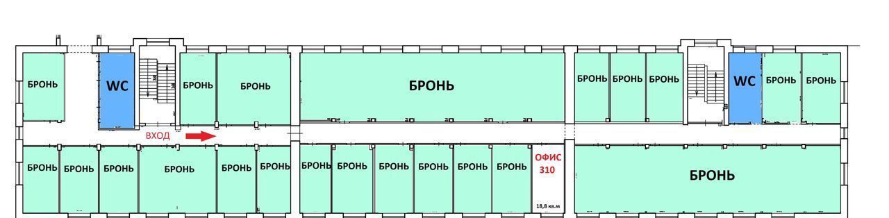 офис г Брянск рп Радица-Крыловка Бежицкий район р-н Бежицкий ул Институтская 15к/1 фото 2