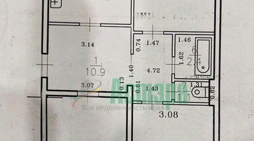 квартира г Чита п Текстильщиков р-н Черновский мкр 4-й 35 фото 1