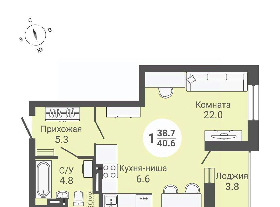 квартира г Новосибирск ул Петухова 168с/2 Площадь Маркса фото 1