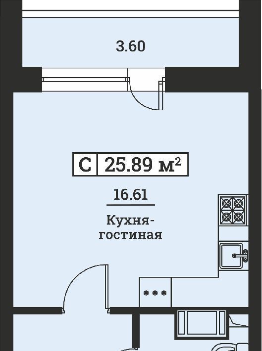 квартира р-н Всеволожский г Мурино ул Екатерининская 19 Девяткино фото 1