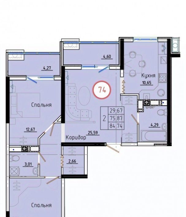 квартира р-н Темрюкский г Темрюк ул Обороны 2/2 фото 1
