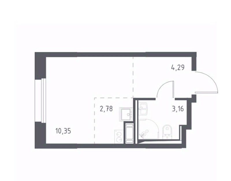 квартира р-н Всеволожский г Мурино ЖК «Новые Лаврики» 1/1 Девяткино фото 1