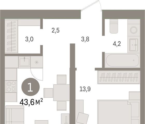 р-н Центральный ул Мысовская 26к/1 фото