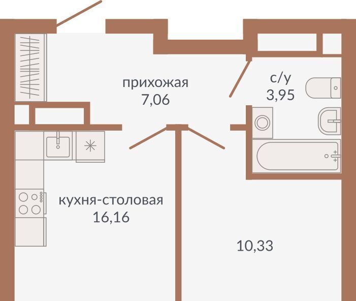 квартира г Екатеринбург ул Плотников 66/1 Площадь 1905 года фото 1