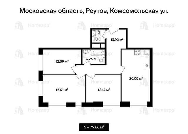дом 3а Реутов МЦД-4 фото