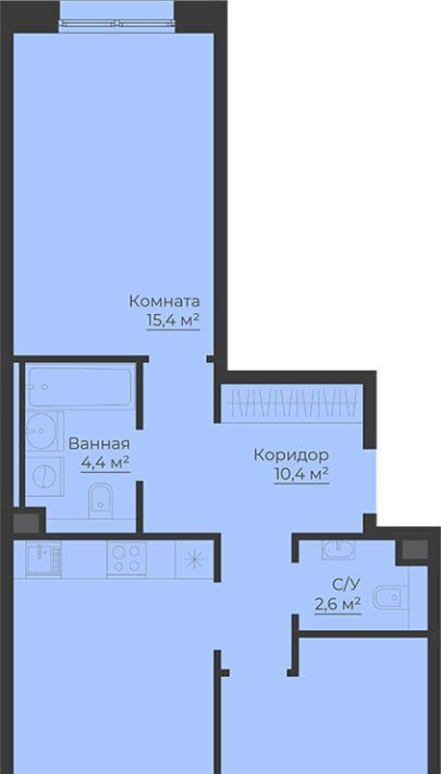 квартира р-н Рыбинский г Рыбинск Западный п р, Малиновский Квартал жилой комплекс фото 1
