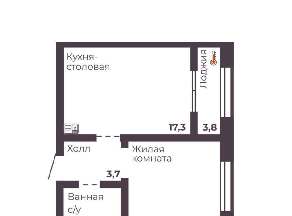 квартира г Челябинск р-н Тракторозаводский пр-кт Ленина 4д фото 1