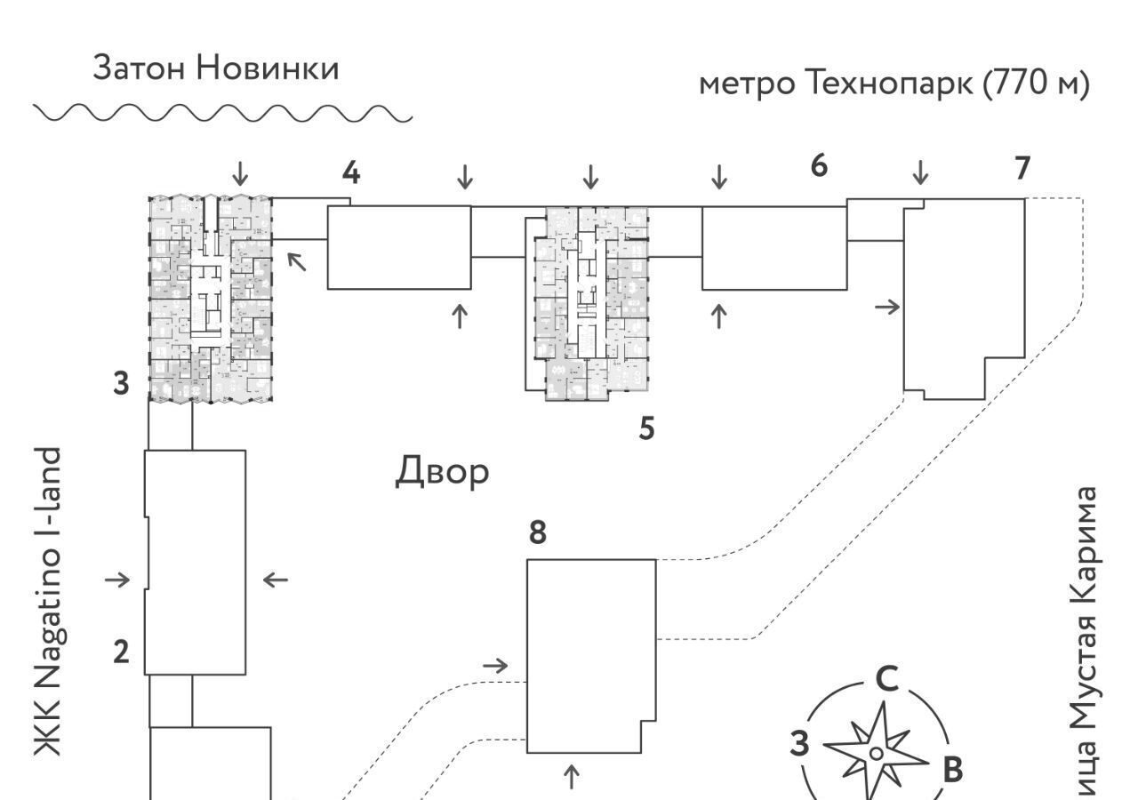 квартира г Москва метро Технопарк ЖК Вау фото 2