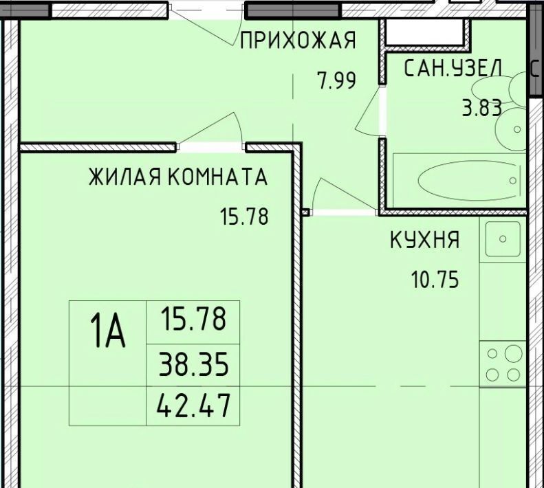 квартира г Тула р-н Центральный Юго-Восточный фото 1