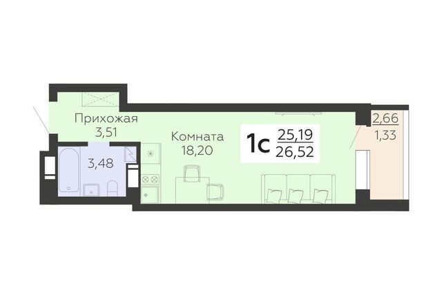 квартира дом 15б городской округ Воронеж фото