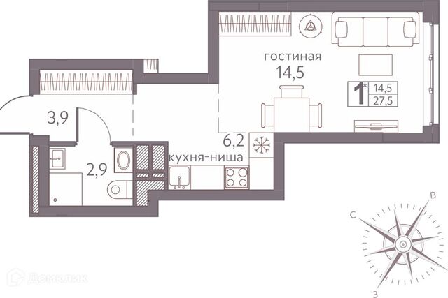 квартира дом 15 городской округ Пермь фото