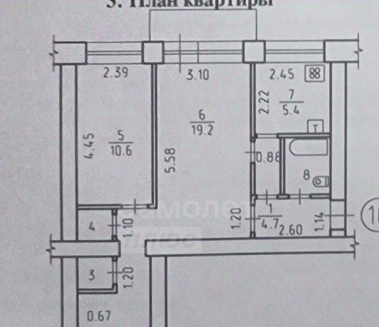 квартира г Ижевск р-н Октябрьский ул Студенческая 50 фото 15