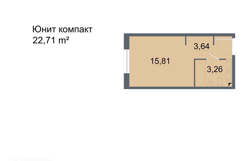 квартира г Санкт-Петербург пр-кт Большевиков 3 Невский район фото 1