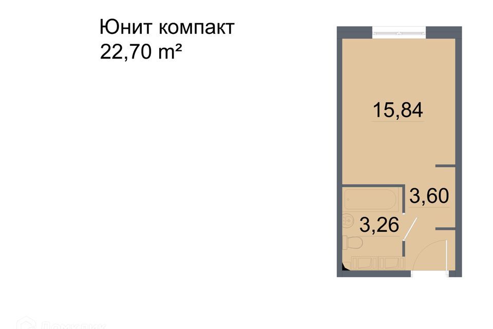 квартира г Санкт-Петербург пр-кт Большевиков 3 Невский район фото 1