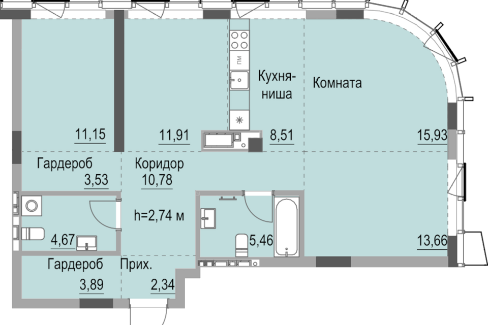 квартира г Ижевск ул Карла Маркса 259 городской округ Ижевск фото 1