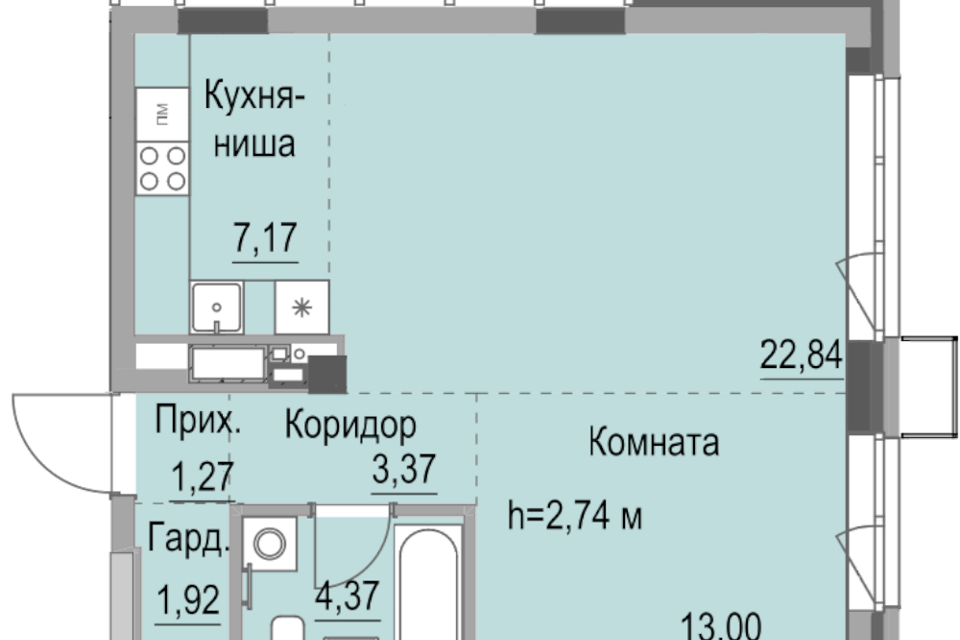 квартира г Ижевск ул Карла Маркса 259 городской округ Ижевск фото 1