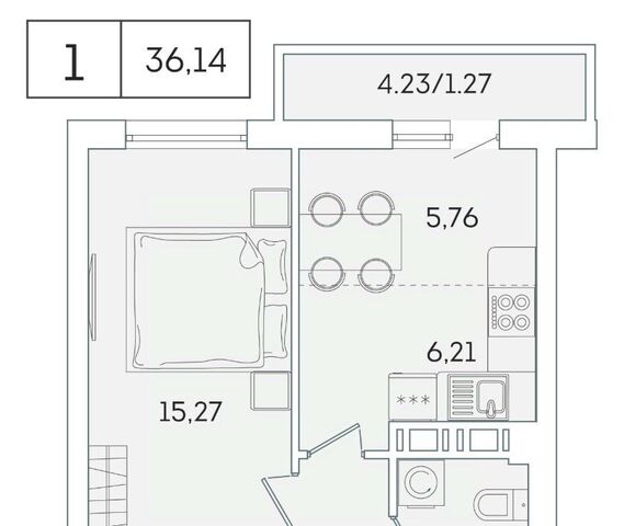 квартира дом 6к/4 Девяткино фото