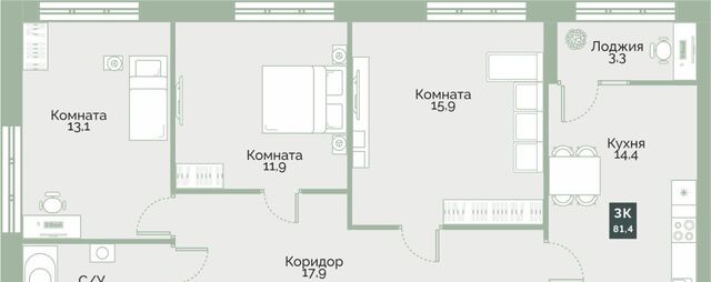 п Заозерный жилрайон фото