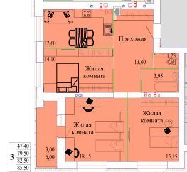 квартира г Иваново линия 22-я 18 городской округ Иваново фото 1