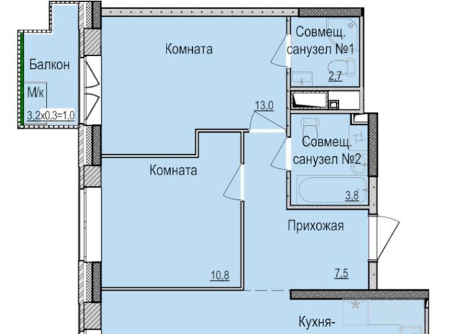 квартира р-н Индустриальный Карлутский 7 жилрайон, 3-й мкр фото