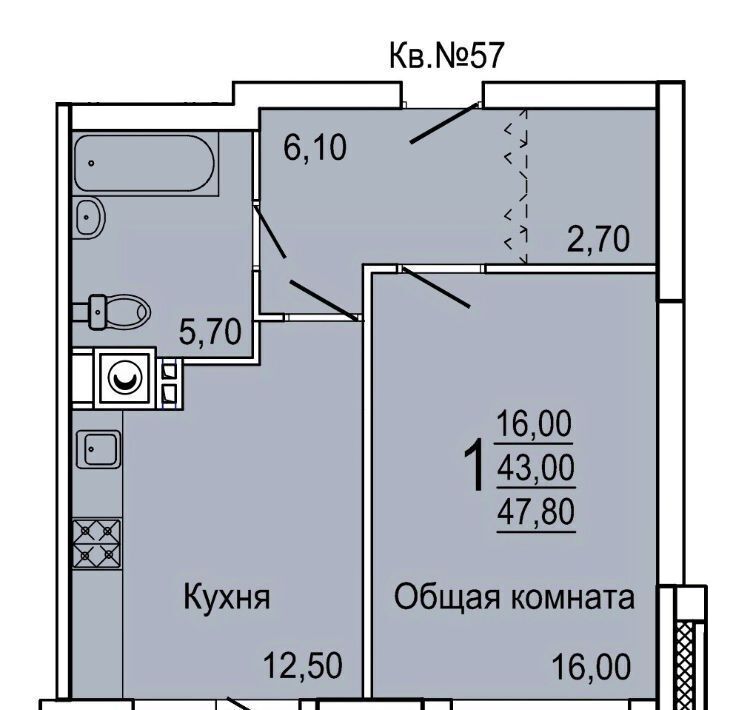 квартира г Тула р-н Привокзальный ул Седова 20д/1 фото 1