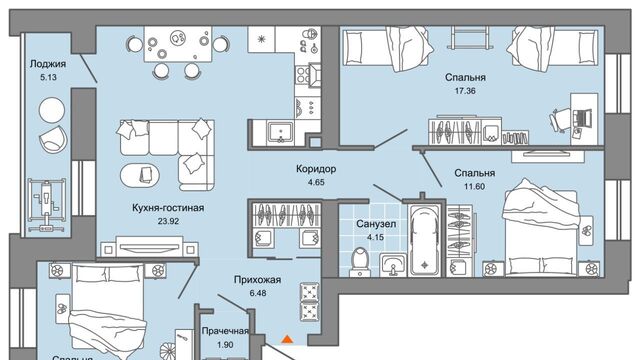 Новый Город ЖК Центрополис 5 Центральный кв-л фото