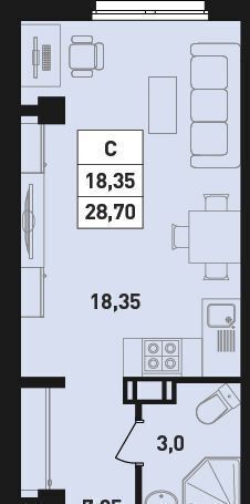 квартира р-н Всеволожский г Мурино ул Шоссе в Лаврики 64к/4 Девяткино фото 1