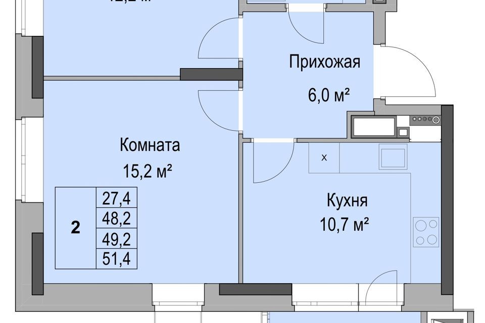 квартира г Ижевск пер Ботеневский городской округ Ижевск фото 1