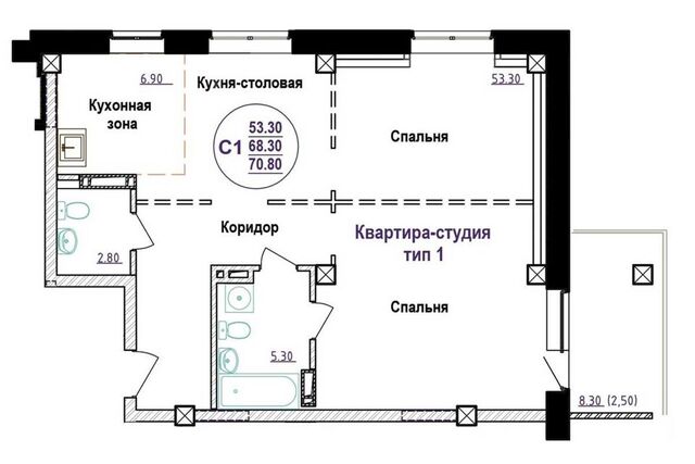 квартира дом 96 Томский район фото