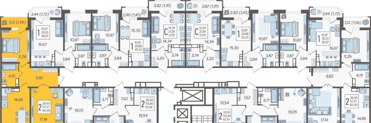 квартира г Краснодар р-н Карасунский ул Уральская 87/7 фото 3