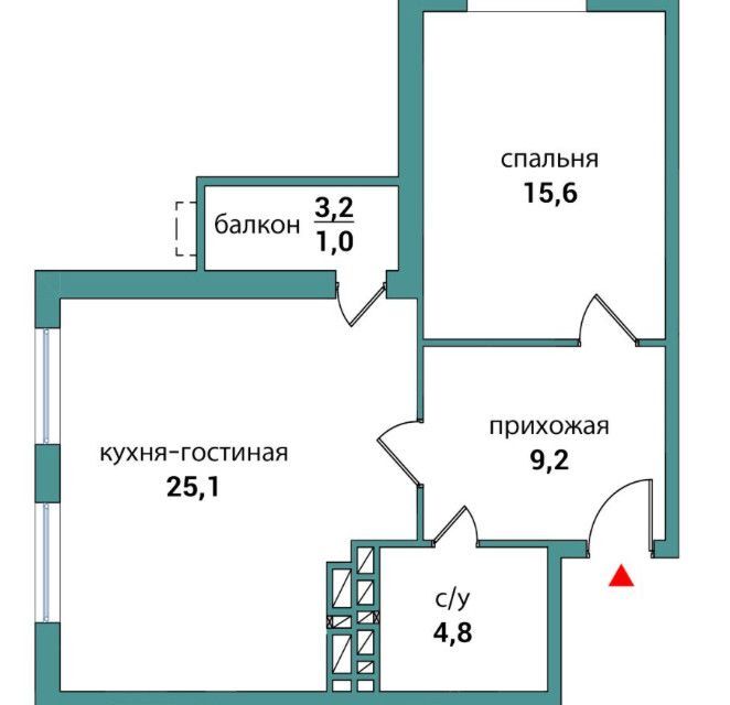 квартира г Самара проезд 4-й 67а городской округ Самара фото 1