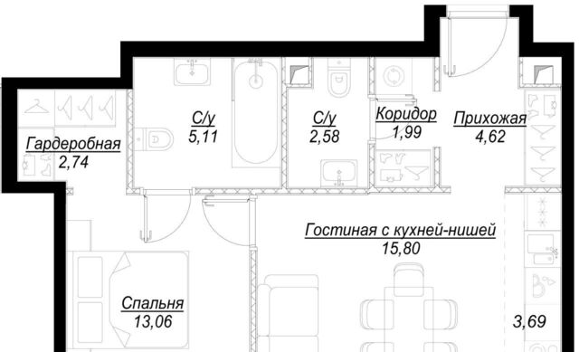 1-й Сетуньский проезд, вл 10 фото