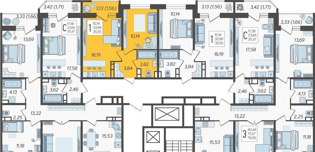 квартира г Краснодар р-н Карасунский ул Уральская 87/7 фото 3