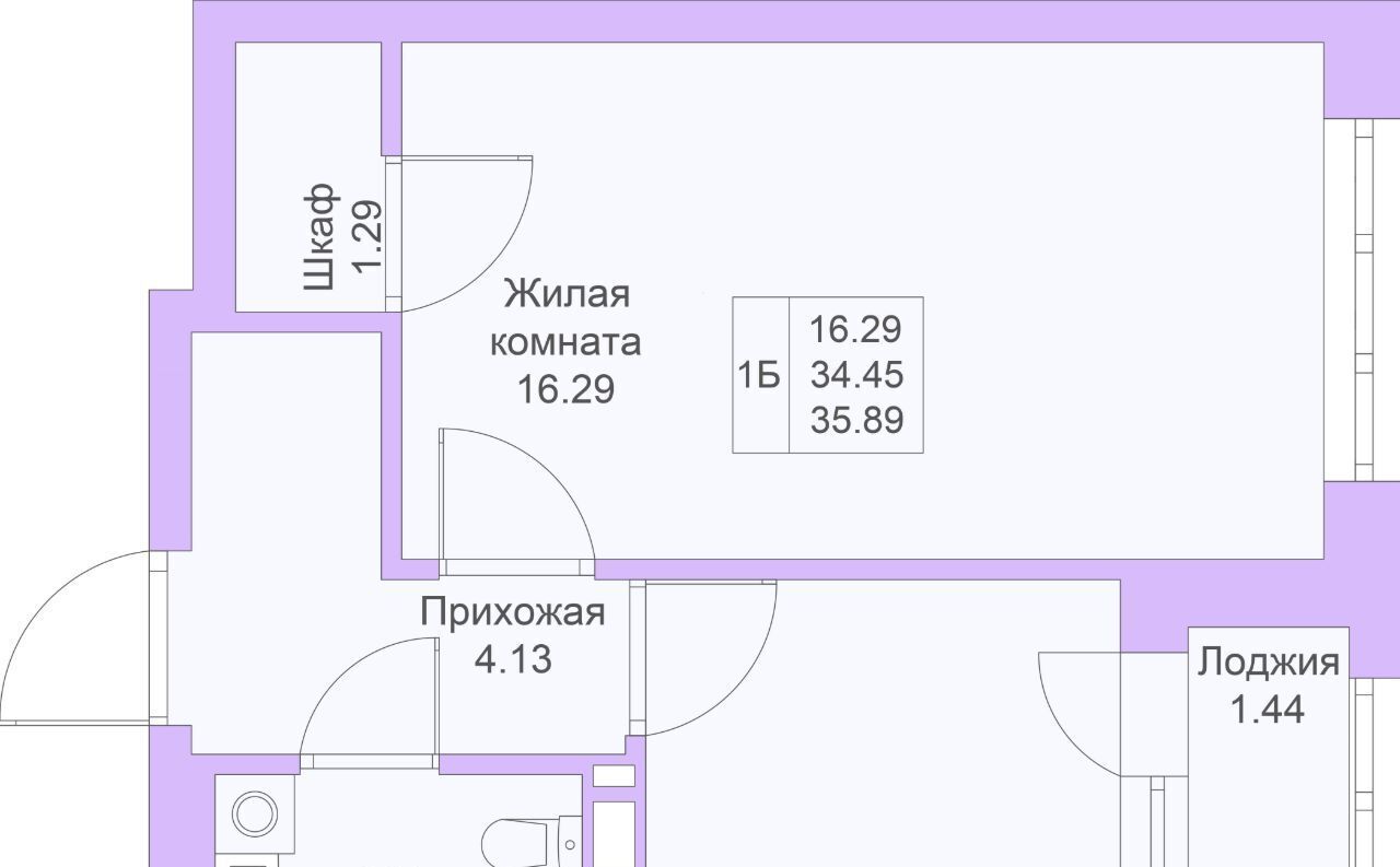 квартира г Казань метро Горки ЖК «Светлая долина» фото 5