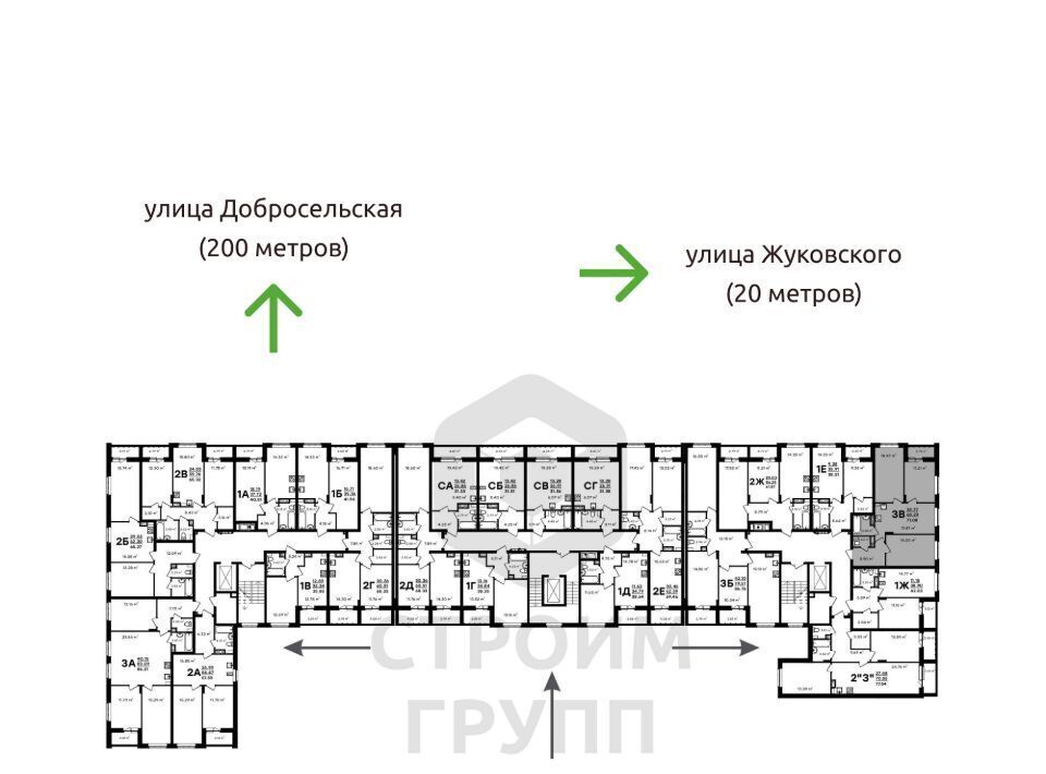 квартира г Владимир р-н Фрунзенский проезд Загородный 27 фото 2