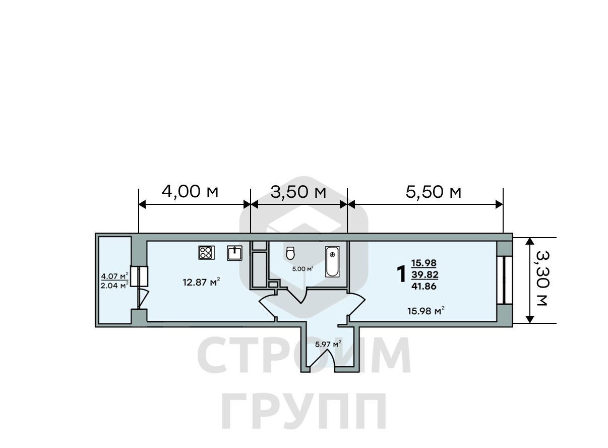 квартира г Владимир р-н Ленинский ул Нижняя Дуброва 49а фото 3