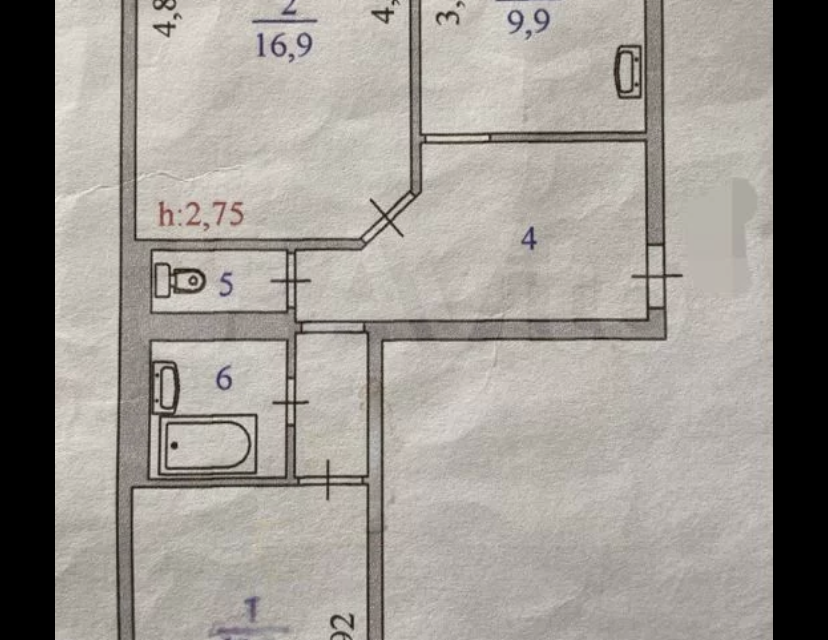 квартира г Сургут ул Мелик-Карамова 47 Сургутский район фото 2