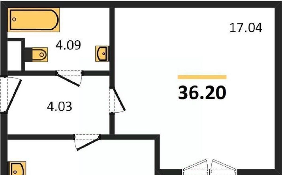 квартира г Калининград р-н Московский дом на Батальной фото 12