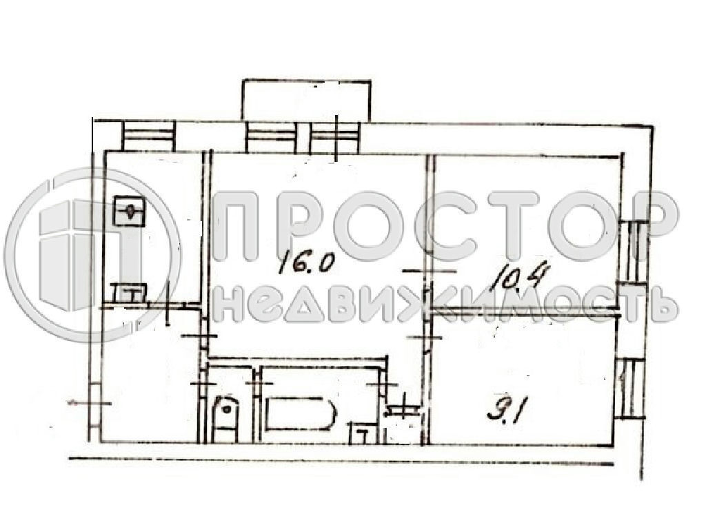 квартира г Москва метро Гражданская Гражданская метро МЦД-2, МЦД-2, метро МЦД-2 Северный адм. округ Петровско-Разумовский пр-д, 24К 15 фото 17