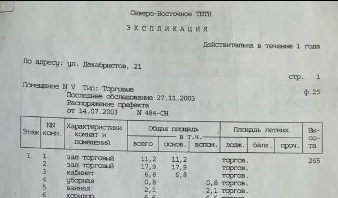 свободного назначения г Москва метро Отрадное ул Декабристов 21 фото 1